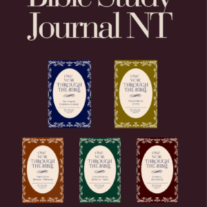 BIBLE STUDY JOURNAL Volumes 6-10 (New Testament Set)