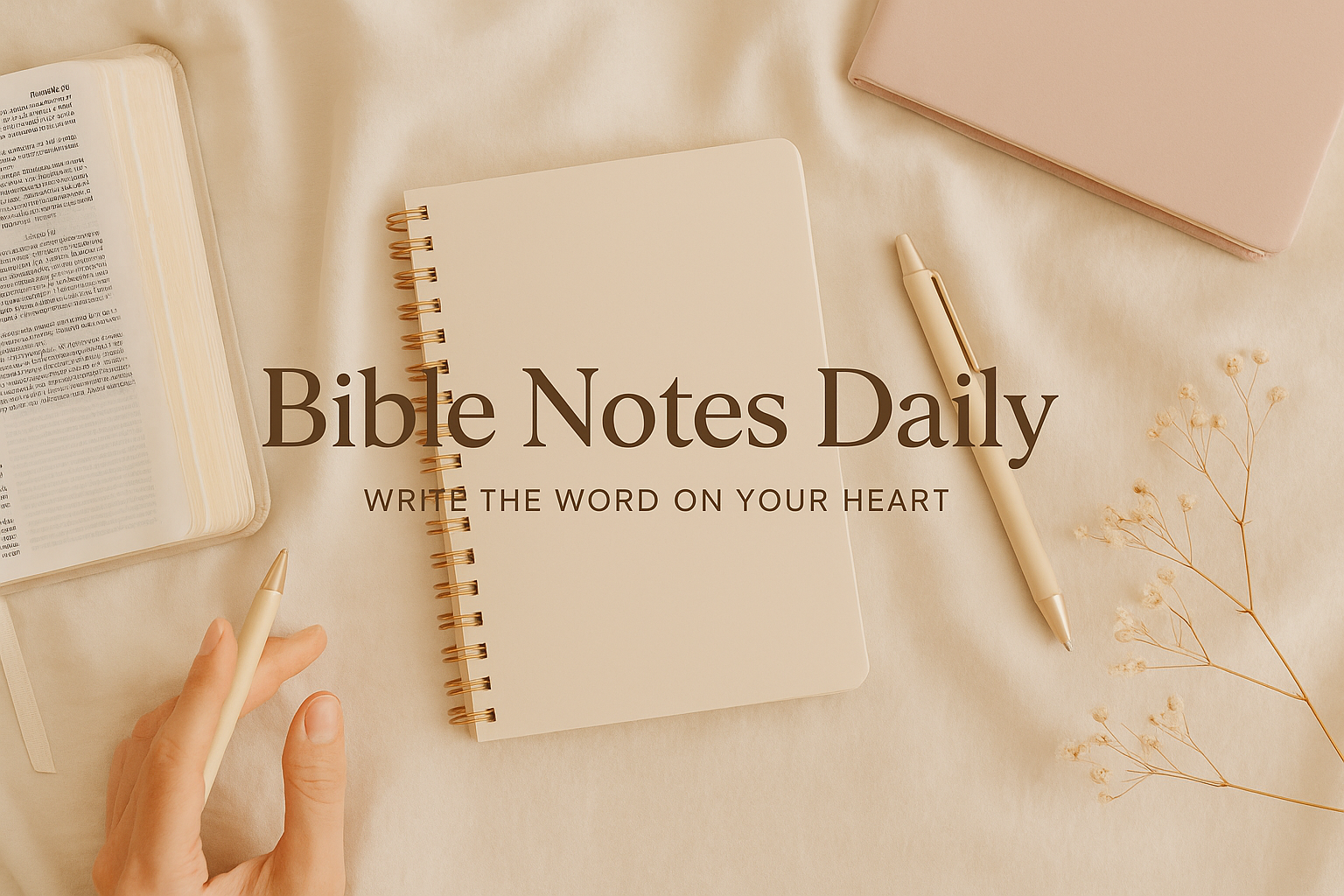 Bible notes daily