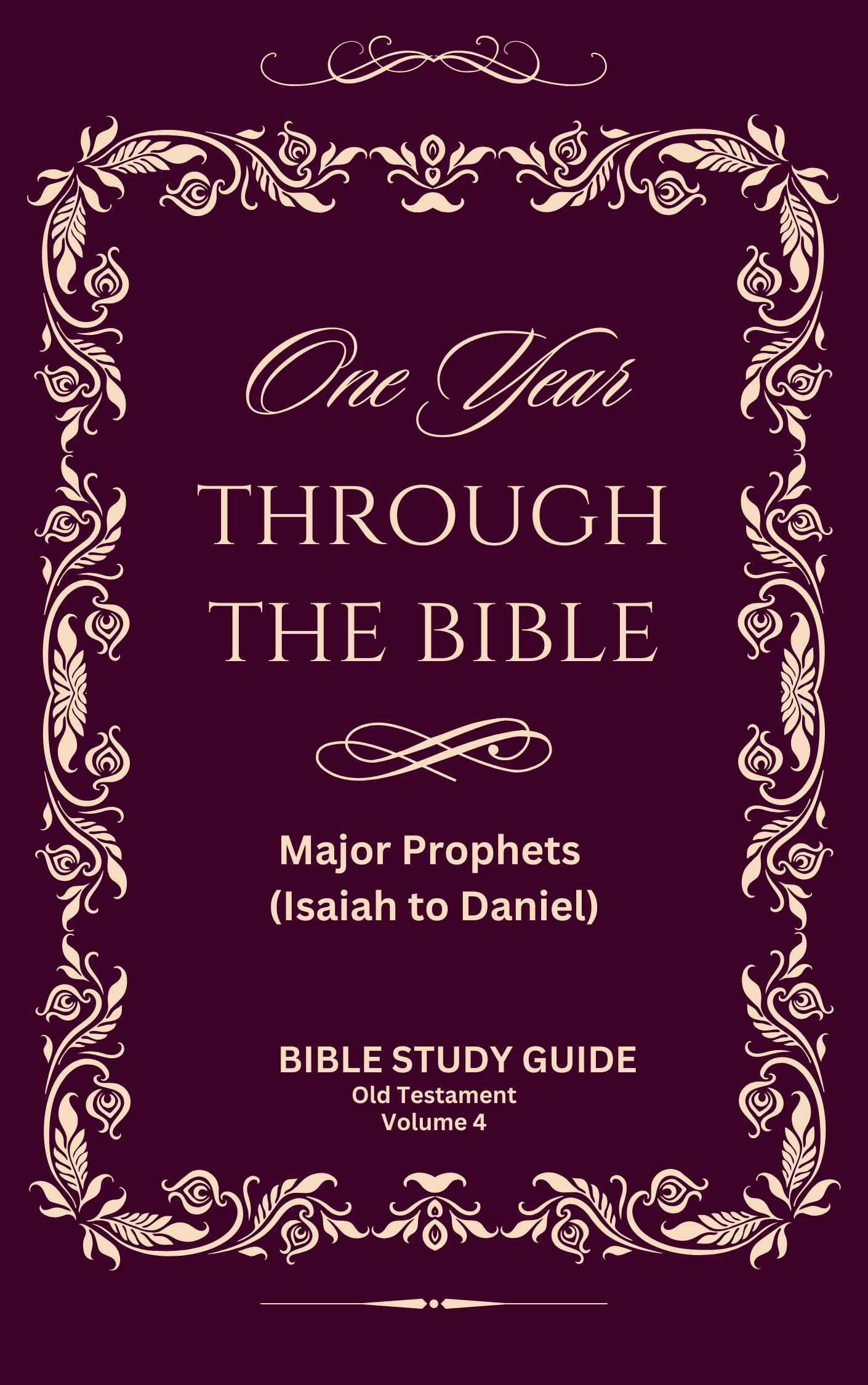 BIBLE STUDY JOURNAL Volumes 1-5 (Old Testament Set)