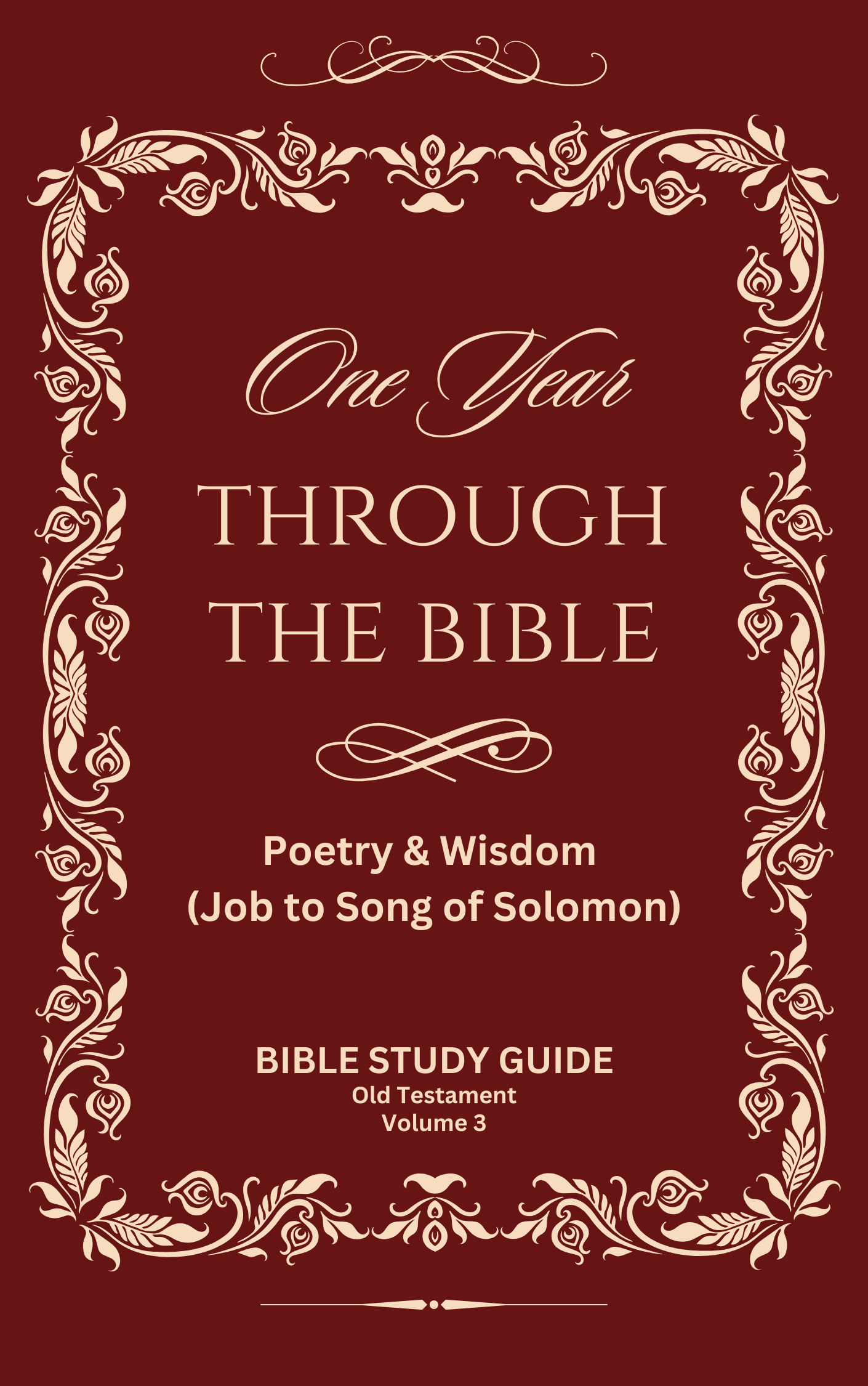 BIBLE STUDY JOURNAL Volumes 1-5 (Old Testament Set)