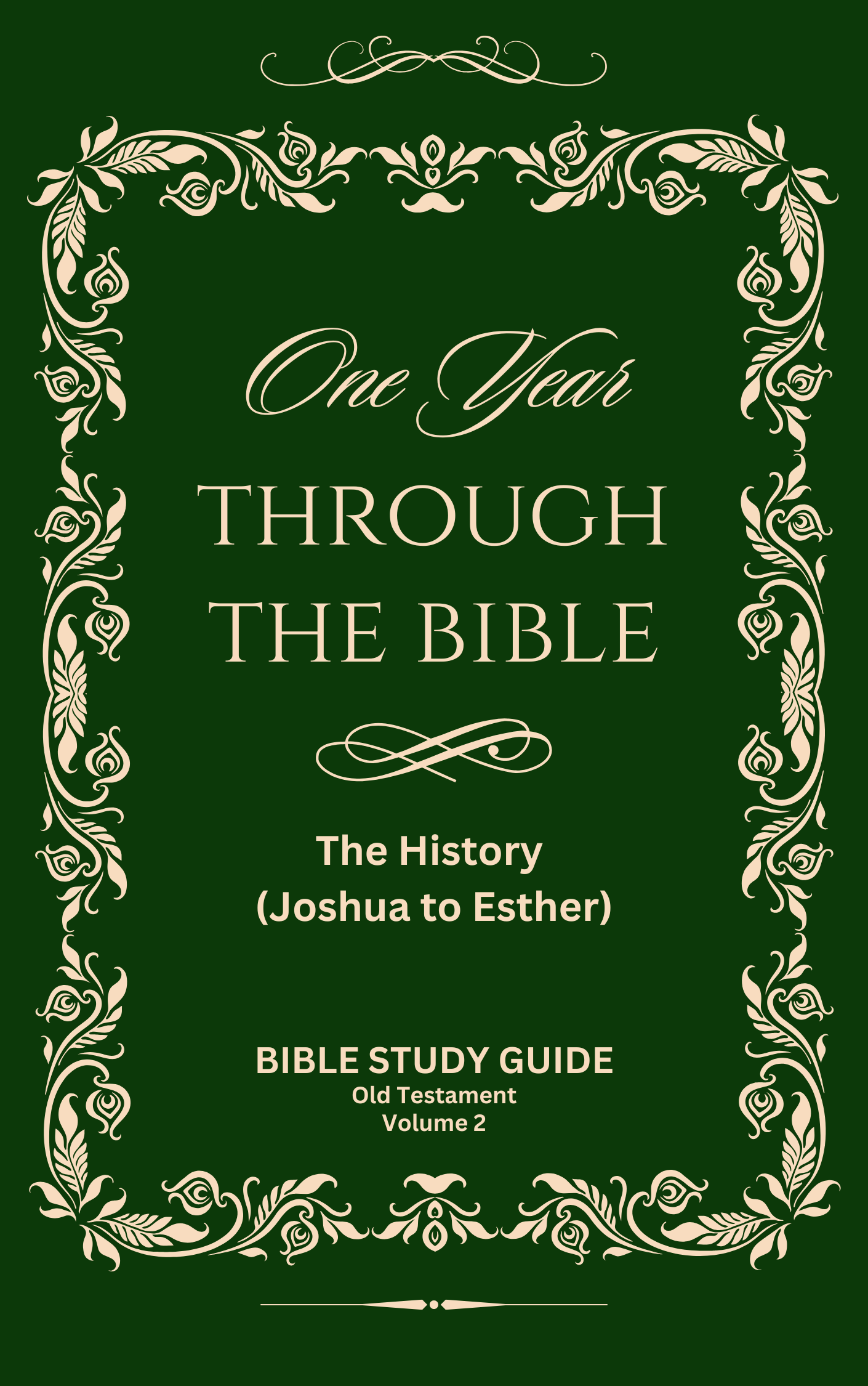BIBLE STUDY JOURNAL Volumes 1-5 (Old Testament Set)