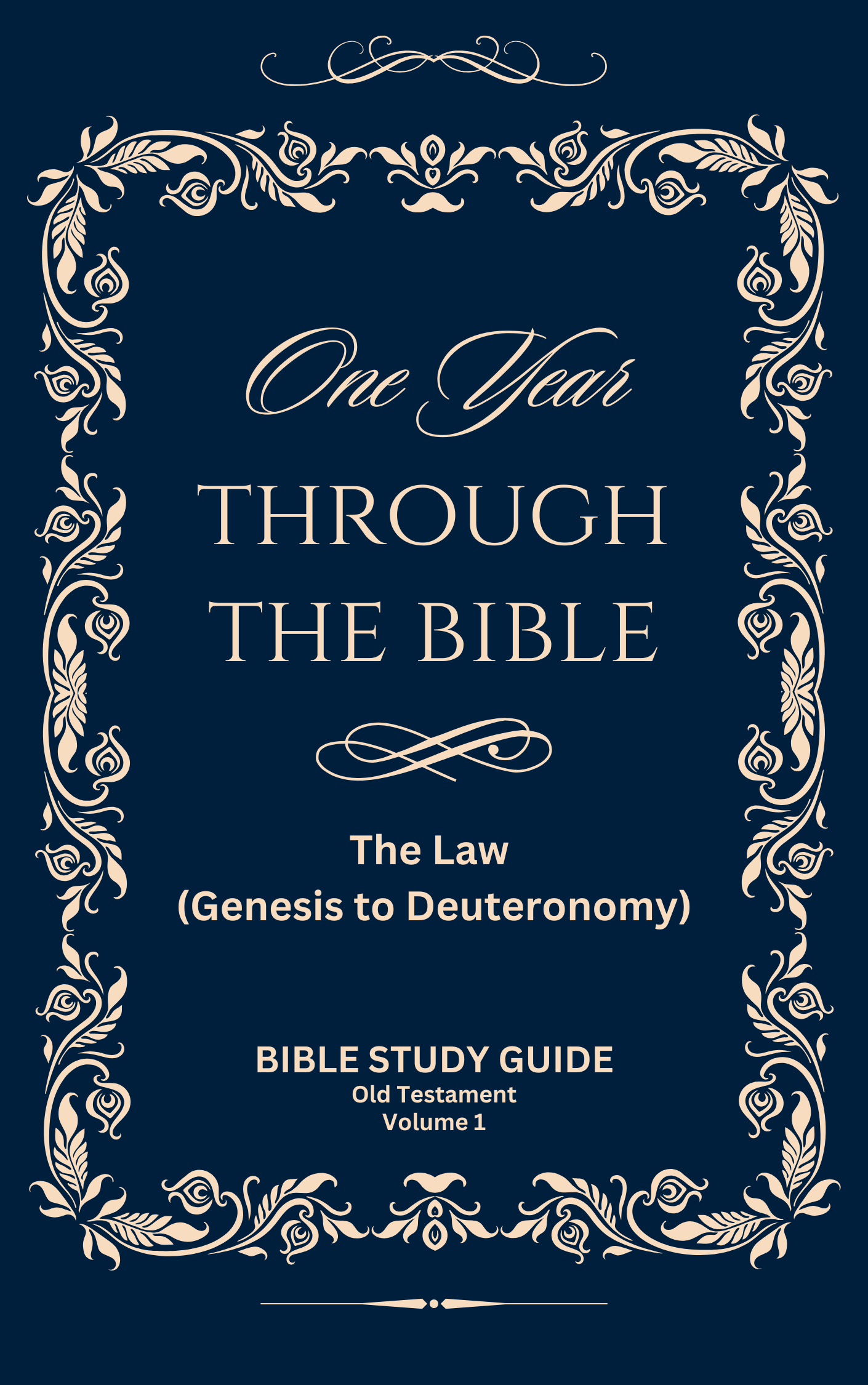 BIBLE STUDY JOURNAL Volumes 1-5 (Old Testament Set)