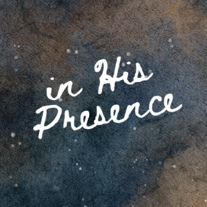 PRAYER JOURNAL NOTEBOOK – IN HIS PRESENCE